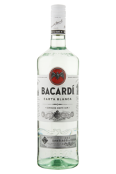 Bacardi Carta Blanca fles 1 ltr