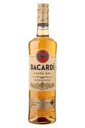 Bacardi Carta Oro fles 70 cl
