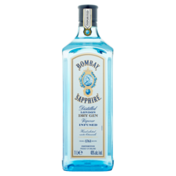 Bombay Sapphire fles 1 ltr
