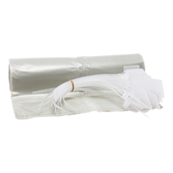 Mini bags + sluitstrips rol, 12 stuks, 120 liter