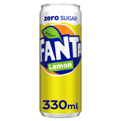 Fanta Lemon ZERO tray 24x33 cl