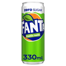 Fanta Exotic ZERO tray 24x33 cl