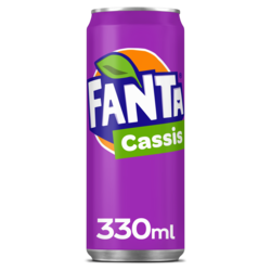 Fanta Cassis tray 24x33 cl