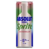 Absolut & Sprite Watermelon blik tray 12x25 cl