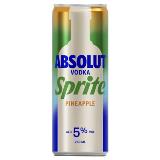 Absolut & Sprite Pineapple blik tray 12x25 cl