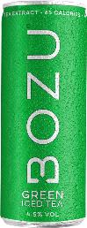 BOZU Hard Iced Tea Green blik tray 12x25 cl